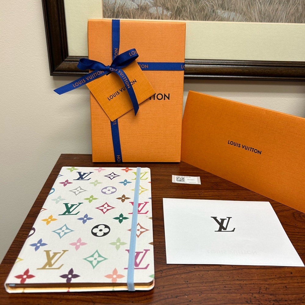 LV x TM Monogram Multicolor Jane notebook MM